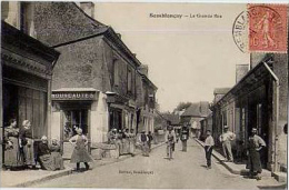 37 - SEMBLANCAY - LA GRANDE RUE - BELLE ANIMATION - Semblançay