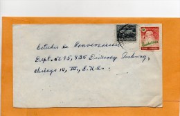 Cuba 1955 Cover Mailed To USA - Storia Postale