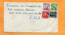 Cuba 1955 Cover Mailed To USA - Covers & Documents