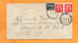 Cuba 1955 Cover Mailed To USA - Storia Postale