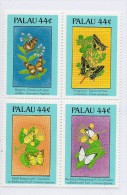 Serie Nº 202/5  Palau - Schmetterlinge