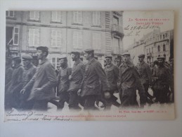 CPA 88 SAINT DIE   GUERRE 14-18 WW1 PRISONNIERS ALLEMANDS PRIS - Saint Die