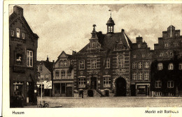 HUSUM - Markt Mit Rathaus - 1943 - Husum