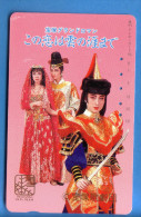 Japan Japon Télécarte Telefonkarte Geisha Geishas Kimono Frau Femme Girl Women Nr. 330 - 41510 Takarazuka - Cultura