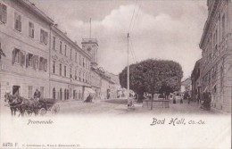 CPA BAD HALL- HEALTH RESORT, PROMENADE, COACH - Bad Hall