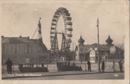 CPA VIENNA- PRATER AMUSEMENT PARK, FERRIS WHEEL, CARRIAGE - Prater