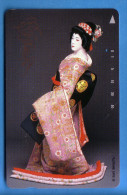 Japan Japon Télécarte Telefonkarte Geisha Geishas Kimono Frau Femme Girl Women Nr. 110 - 109270 - Cultura