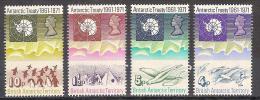 **  BRITISH ANTARTIC TERRITORY MNH YVERT 39/42  CAT. € 80,00 - Unused Stamps