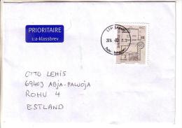 GOOD SWEDEN Postal Cover To ESTONIA 2014 - Good Stamped: Architecture - Briefe U. Dokumente