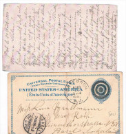 Estados Unidos. 1888. Tarjeta Postal Circulada A Basilea - ...-1900