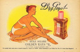 # Dr. PAYOT PARIS HUILE SOLAIRE 1950s Advert Pubblicità Publicitè Reklame Suntan Oil Bronzage Creme Solaire Protector - Non Classés