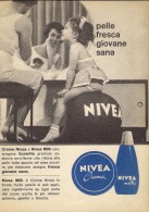 # CREMA NIVEA 1950s Advert Pubblicità Publicitè Reklame Moisturizing Cream Creme Hydratante Protector - Sin Clasificación