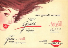 # AVRIL (type 1) ROUGE STOP PARIS 1950s Advert Pubblicità Publicitè Reklame Lipstick Rossetto Lapiz Labial Beautè - Non Classificati