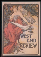 Alphonse    Mucha --   Mucha -- West End Review  , 1898    --- Repro 1986 - Mucha, Alphonse