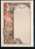 Alphonse    Mucha --   Mucha -- Menu 2   , 1900   --- Repro 1987 - Mucha, Alphonse