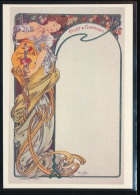 Alphonse    Mucha  --   Mucha -- Menu 4   , 1900   --- Repro 1987 - Mucha, Alphonse