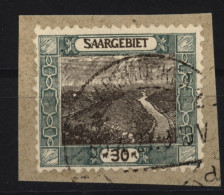 Saar, Nr.58,I,o,gep - Gebruikt