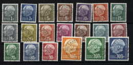 Saar,Nr.409-28,o,Höchstwerte Gep. (5950) - Used Stamps