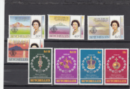 Seychelles Nº 364 Al 371 - Seychelles (1976-...)