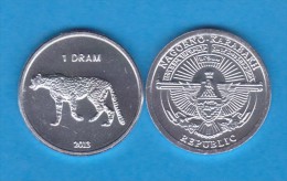 NAGORNO  KARABAKH  1 DRAM 2.013  2013 "FELINO" Aluminio/Aluminium   SC/UNC  T-DL-10.770 - Nagorno-Karabakh