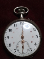 ANCIENNE MONTRE A GOUSSET EN ARGENT - Relojes De Bolsillo