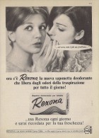 # REXONA SOAP, ITALY 1950s Advert Pubblicità Publicitè Reklame Sapone Savon Jabon Seife Beautè - Non Classificati