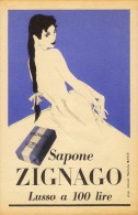 # SAPONE ZIGNAGO, ITALY 1950s Advert Pubblicità Publicitè Reklame Soap Savon Jabon Seife Beautè - Sin Clasificación