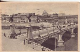 168-Roma-Lazio-Ponte Vittorio Emanuele-v.1935 X Littoria Col 20c. Imperiale - Bruggen