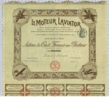 Le Moteur Laviator, Déco Avions - Aviazione