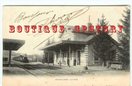 78  JOUY En JOSAS < GARE < ARRIVEE Du TRAIN < PRECURSEUR 1900 < BAHNHOF < RAILWAY STATION < DOS SCANNE - La Verriere