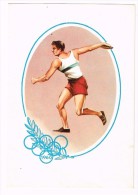 M1467 Giochi Olimpici Roma 1960 - Lancio Del Disco - Riproduzione / Non Viaggiata - Juegos Olímpicos