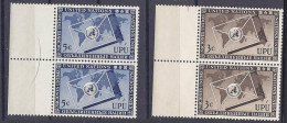 UnitedNations(New York)1953: Yvert17/18mnh** Pairs - Nuevos