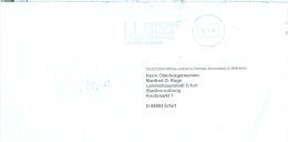 BRD Erfurt Privatpost 2006 LLS Zustellservice Nr. 4 Friedrich-Ebert-Stiftung - Posta Privata & Locale