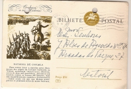 Portugal Bilhete Postal Conheça A Sua História:Batalha De Coorela, Caldas Da Rainha / Estoril 1960 (65) - Covers & Documents