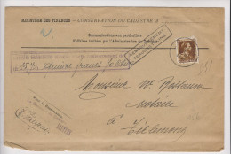 Envoi Contre Remboursement Ministère Des Finances De Bruxelles Vers Tirlemont - Cartas & Documentos