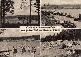 1500164 AK Wassersportplatz Am Großen Teich Bei Geyer 1962 - Geyer