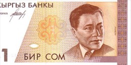 KIRGHIZISTAN     1 Som  Date De 1994    Pick 7     ***** BILLET  NEUF ***** - Kyrgyzstan