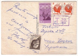 Postcard - Mix Franking, Yugoslavia - Germany      (V 21393) - Cuxhaven