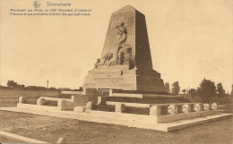 Steenstraete- Monument Aux Morts Du 418e Régiment D' Infanterie - Soldatenfriedhöfen