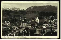 Bad Tölz  -  Krankenheil Und Blomberg Panorama  -  Ansichtskarte Ca.1925    (2864) - Bad Tölz