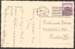BuM0431 - Böhmen Und Mähren (1940) Brünn 2 - Brno 2 (machine Postmark) Postcard: Brno, Tariff: 60h - Briefe U. Dokumente