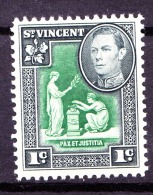St Vincent, 1949, SG 164a, Mint Hinged - St.Vincent (...-1979)
