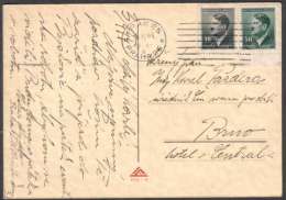 BuM0455 - Böhmen Und Mähren (1944) Prag 25 - Praha 25 (machine Postmark); Postcard; Tariff: 60h - Briefe U. Dokumente