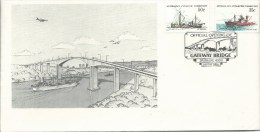 1986 Opening Of Gateway Bridge Brisbane 14 May 1986  Unaddressed Cover Value Buying - Poststempel