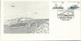 1986 Opening Of Gateway Bridge Brisbane 14 May 1986  Unaddressed Cover Value Buying - Marcophilie