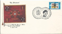 1981 Presentation Of HM's Standard 21 April 1981 Milpo Puckapunpal 3662 Unaddressed Cover Value Buying - Postmark Collection