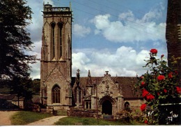 Saint Herbot  En Plonevez Du Faou Près De Huelgoat : église Flamboyante (tombeau Protecteur Betes à Cornes) N°898 - Saint-Herbot