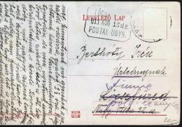 HUNGARY - MAGYAR  - POSTAL  AGENCY  LOCSEFURDO - SZOVATAFURDO - 1911 - Cartas & Documentos