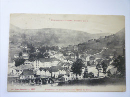 CORNIMONT  (Vosges)  :  Ensemble Du Quartier Et Des  Usines Du  DAVAL - Cornimont