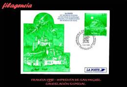 EUROPA. FRANCIA. ENTEROS POSTALES. MATASELLO ESPECIAL 1998. IMPRENTA DE SAN MIGUEL. TARJETA ENTERO POSTAL - Pseudo-entiers Officiels